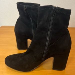 Steven Black Lisette Sock Boot by Steve Madden